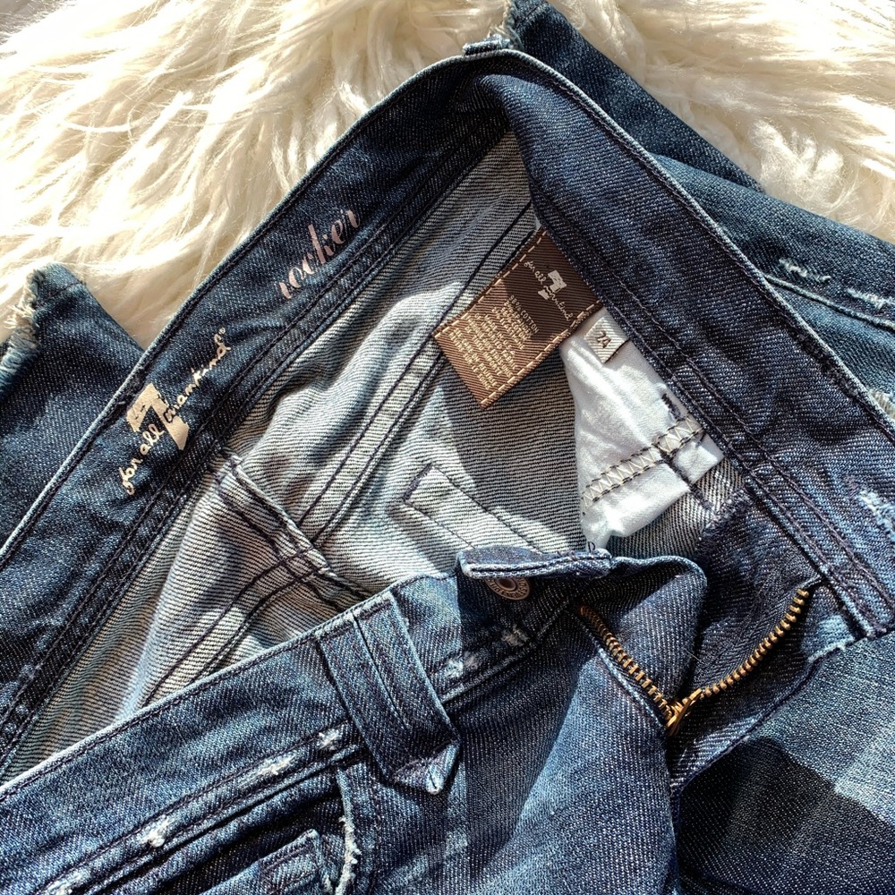 7 for All Mankind Rocker Boot Cut Jeans - Picture 5 of 8